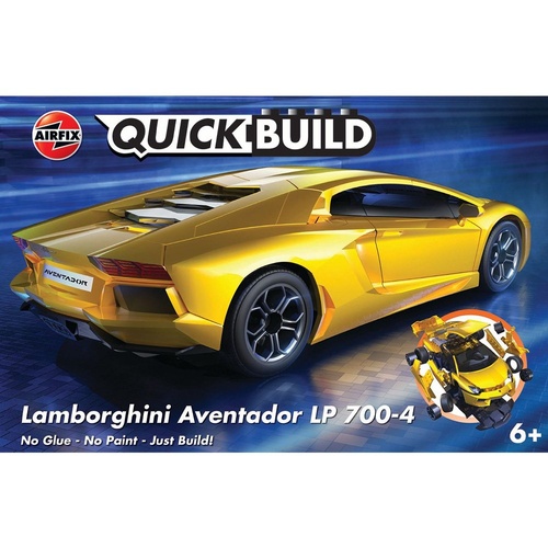 Airfix Quickbuild Lamborghini Aventador LP 700-4 Yellow J6026