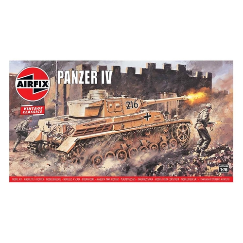 Airfix Panzer IV Tank 1:76 Scale Model Kit 02308V **