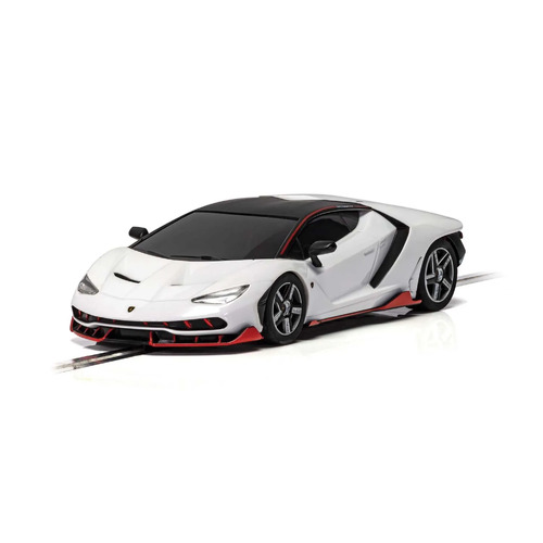 Scalextric Lamborghini Centenario White Slot Car C4087