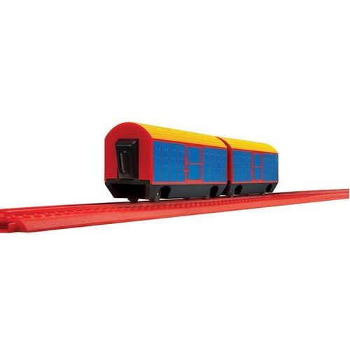 Hornby Playtrains Express Goods 2 x Closed Van Pack R9316**