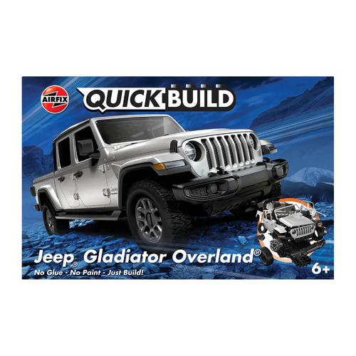 Airfix Quickbuild Jeep Gladiator Overland Model Brick Kit J6039