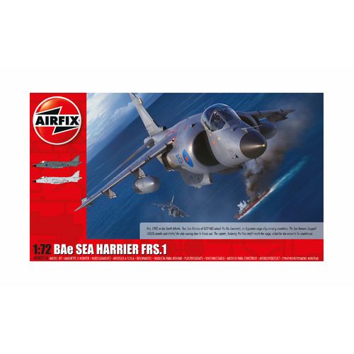 Airfix BAe Sea Harrier FRS.1 1:72 Scale Model Kit 04051