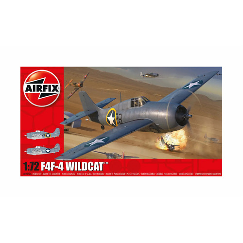 Airfix F4F-4 Wildcat 1:72 Scale Model Kit A02070A