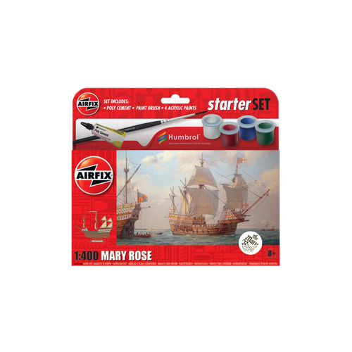 Airfix Starter Set Mary Rose 1:400 Scale Model Kit 55114A