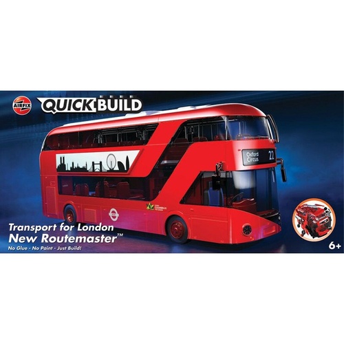 Airfix Quickbuild New Routemaster Bus J6050