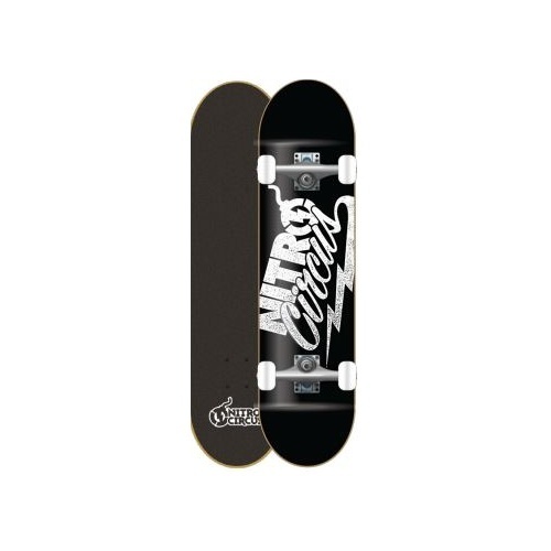 Nitro Circus Amplified Black Bolt Skateboard NTRSKATER **