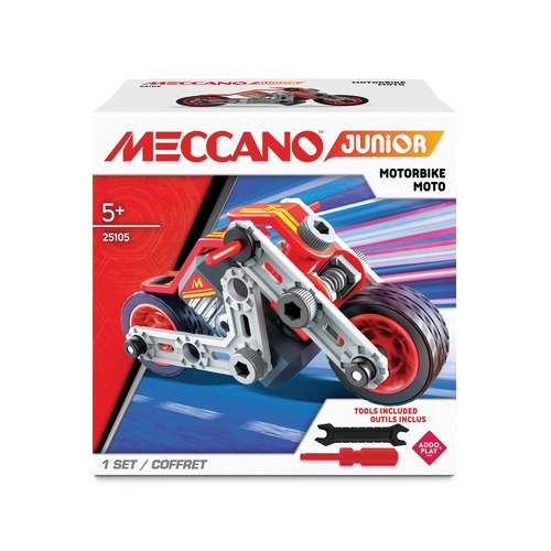Meccano Junior Motorbike Moto AMEC10101