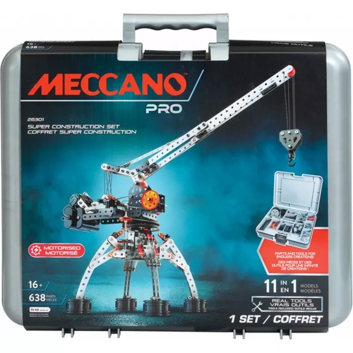 Meccano Pro Super Construction Set 11 in 1 13107