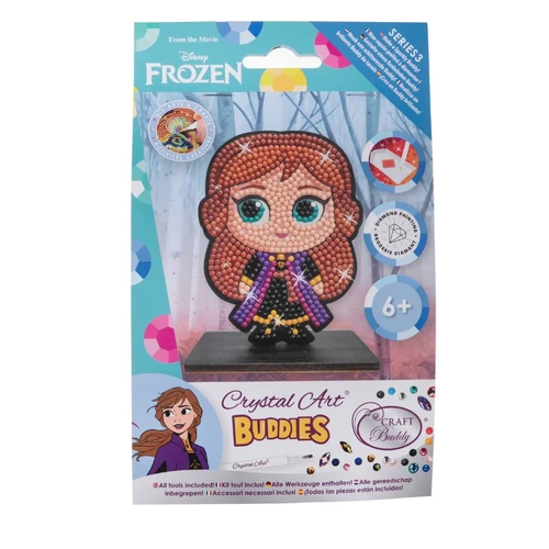 Craft Buddy Crystal Art Buddies Series 3 - Disney Frozen Anna 9499
