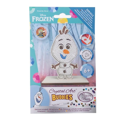 Craft Buddy Crystal Art Buddies Series 3 - Disney Frozen Olaf 9505