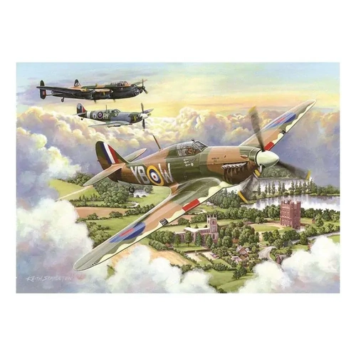 House of Puzzles -Final Approach Large Piece 500pc Puzzle HP0361