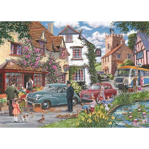 House of Puzzles - Traffic Jam Find the Difference 1000pc Puzzle HP0641