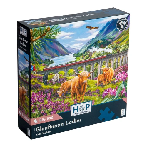House of Puzzles - Glenfinnan Ladies - Big 500pc Puzzle HP0646