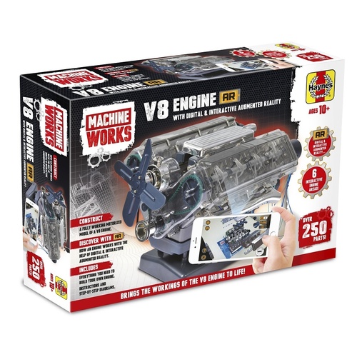Machine Works V8 Engine with Motorised Moving Parts HM10V8R