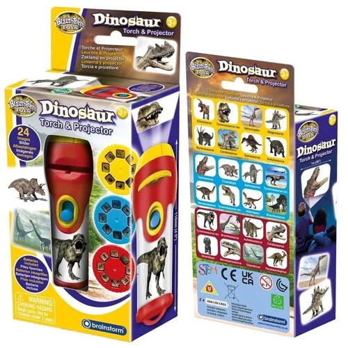 Brainstorm Toys Dinosaur Torch & Projector BRSE4006