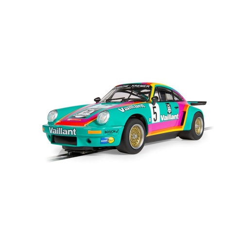Scalextric Slot Car Porsche 911 3.0 Vaillant 1/32 scale C4439