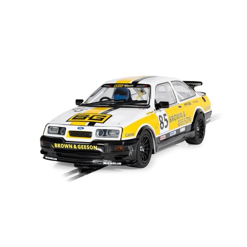 Scalextric Ford Sierra RS500 Dan Brown 2024 1:32 Scale Slot Car C4628