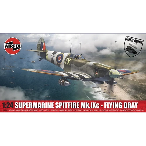 Airfix Supermarine Spitfire MK.IXC Flying Dray 1:24 Scale Model Kit A17001A