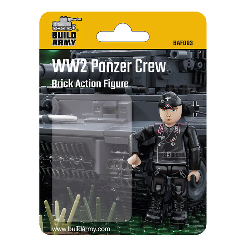 Build Army WW2 Panzer Crew Soldier Blocks BAF003
