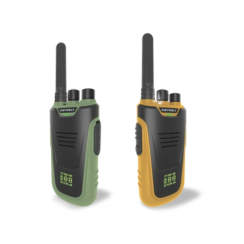 Kidywolf Walkie Talkies Green/Orange