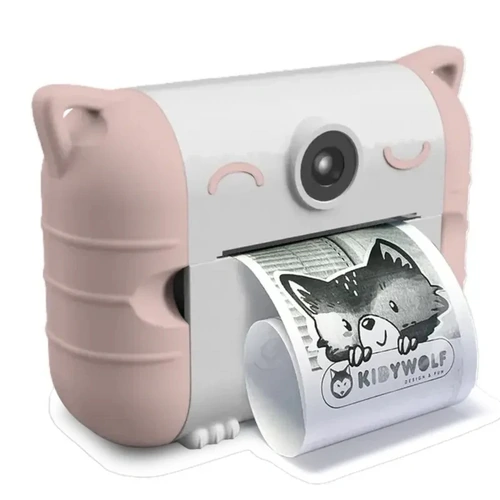 Kidywolf Kidyprint Thermal Printing Camera Pink