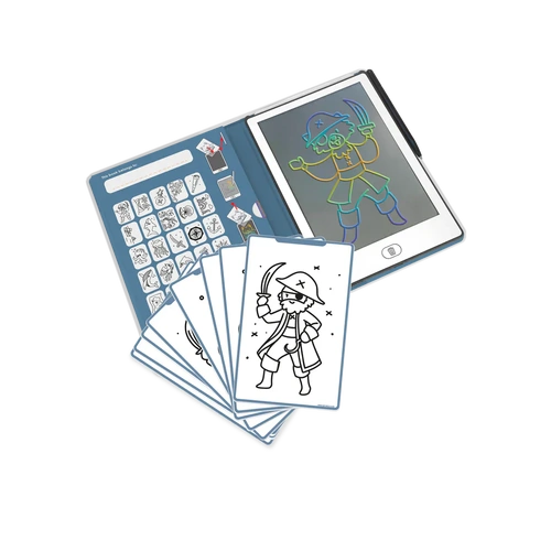 Kidywolf KidyDraw LCD Tracing Book Assorted Colours; One Supplied [Style: Oceans & Pirates]