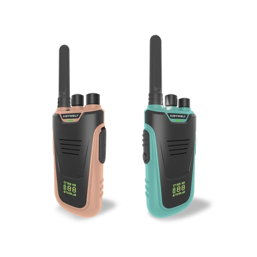 Kidywolf Walkie Talkies Natural/Cyan