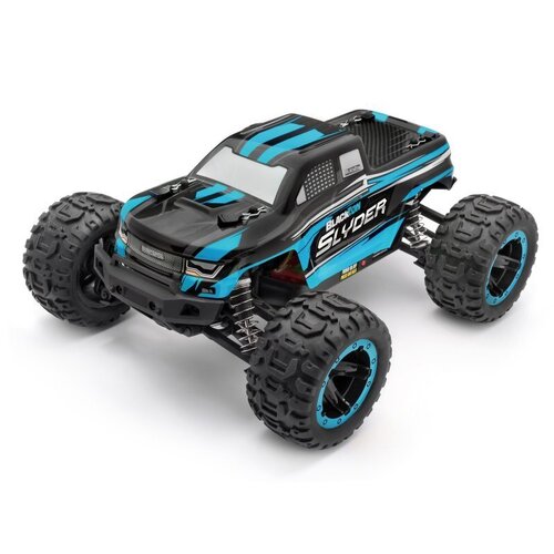 Blackzon Slyder 1:16 4WD Electric R/C Monster Truck - Blue 540104