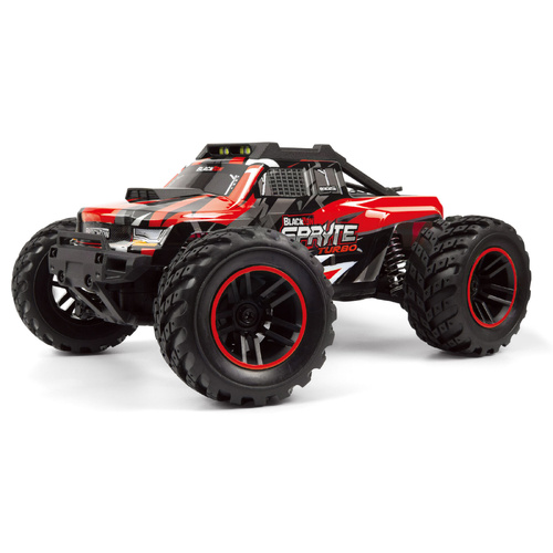 BlackZon Spryte MT Turbo 1:20 Scale 4WD R/C Monster Truck - Red 540290