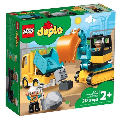 LEGO DUPLO Truck & Tracked Excavator 10931