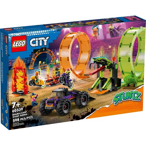 LEGO City Double Loop Stunt Arena 60339 **