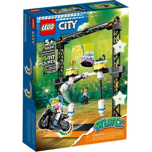 LEGO City Stuntz The Knockdown Stunt Challenge 60341 **