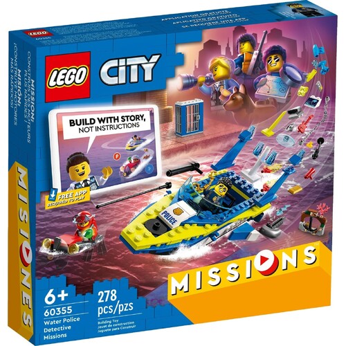 LEGO City Water Police Detective Missions 60355 **