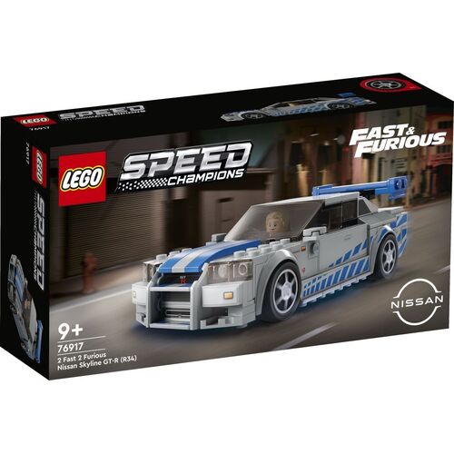 LEGO Speed Champions Fast & Furious 2 Fast 2 Furious Nissan Skyline GT-R (R34) 76917