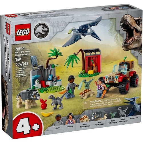 LEGO Jurassic World Baby Dinosaur Rescue Centre 76963