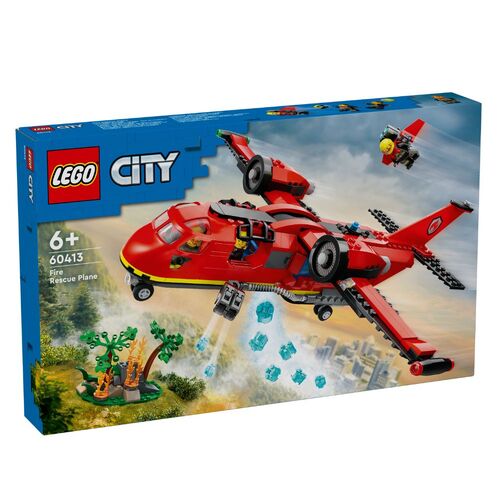 LEGO City Fire Rescue Plane 60413