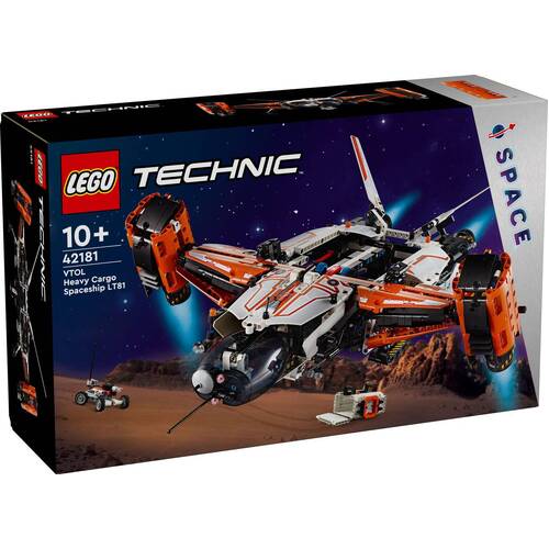 LEGO Technic Space VTOL Heavy Cargo Spaceship LT81 42181