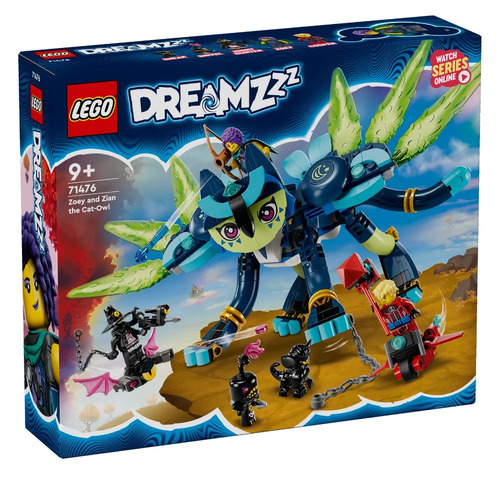 LEGO DreamZzz Zoey and Zian the Cow-Owl 71476