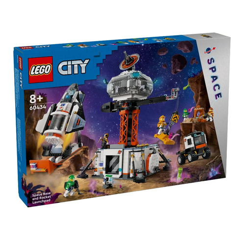 LEGO City Space Base and Rocket Launchpad 60434
