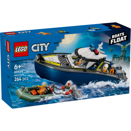 LEGO City Police Boat 60456