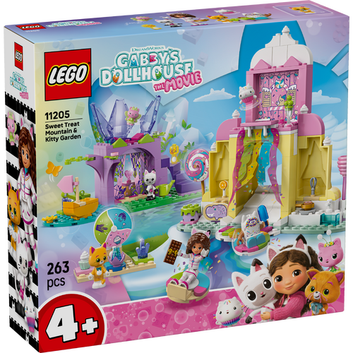 LEGO Gabby's Dollhouse The Movie Sweet Treat Mountain & Kitty Garden 11205
