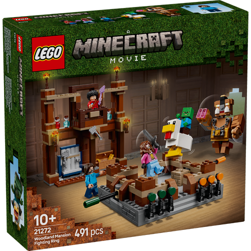 LEGO A Minecraft Movie Woodland Mansion Fighting Ring 21272