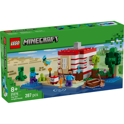 LEGO Minecraft The TNT Jungle House 21275