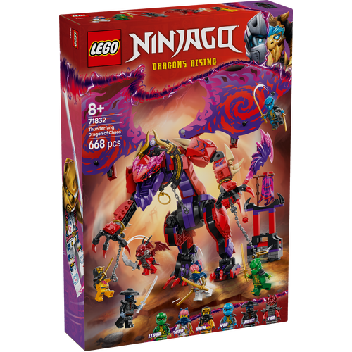 LEGO Ninjago Dragons Rising Thunderfang Dragon of Chaos 71832