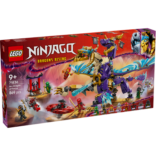 LEGO Ninjago Dragons Rising Arc Dragon of Focus 71836