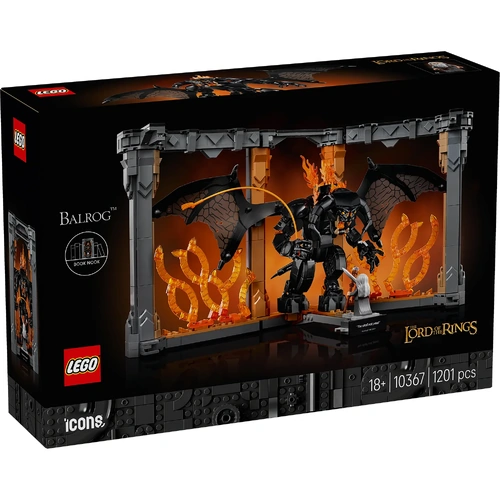LEGO ICONS The Lord Of The Rings: Balrog Book Nook 10367