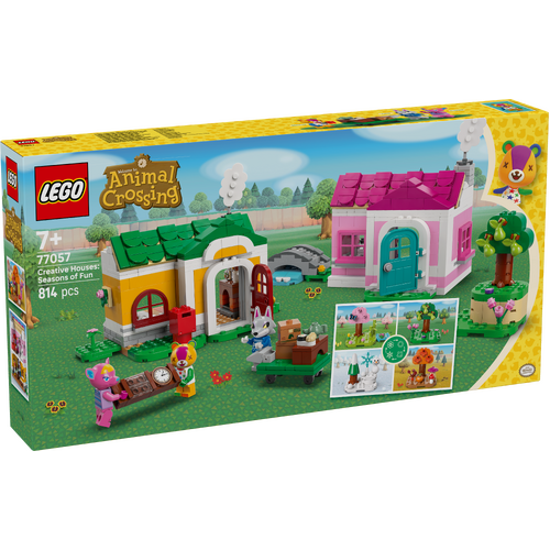 LEGO Animal Crossing Creative Houses: Seasons of Fun 77057