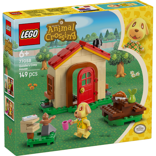 LEGO Animal Crossing Goldie's Cosy House 77058