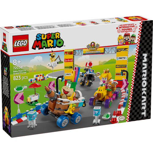 LEGO Super Mario: Mario Kart - Baby Peach & Grand Prix Set 72036