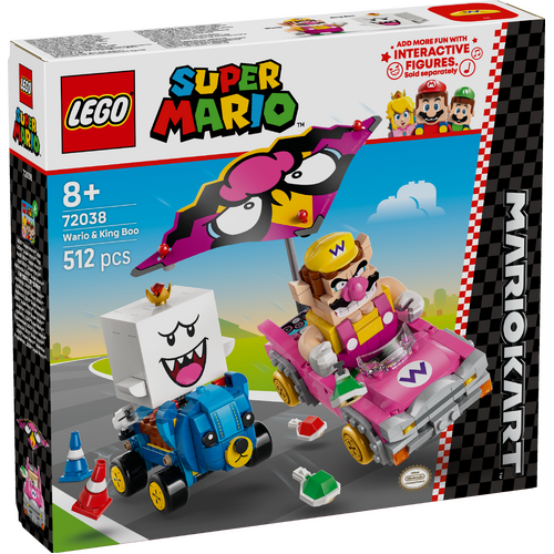 LEGO Super Mario: Mario Kart Wario & King Boo 72038